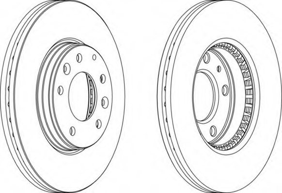 NECTO WN1228 Brake Disc